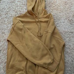 rust orange hoodie